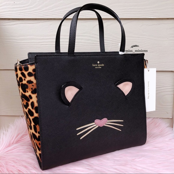 Kate Spade Run Wild Leopard Large Hayden Bag - Picture 2 of 8